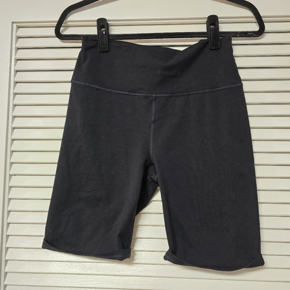 Fabletics - PowerHold Black Workout Athletic Shorts